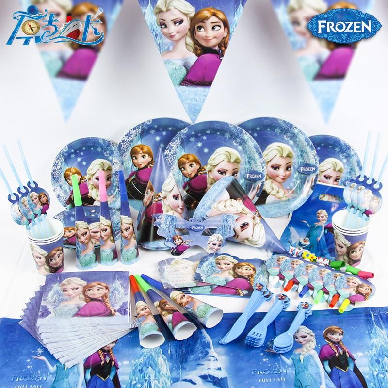 2019 Sample Order Luxury Kids Birthday Decorations Set Cartoon