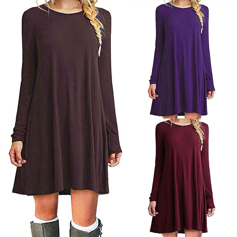 long sleeve everyday dress