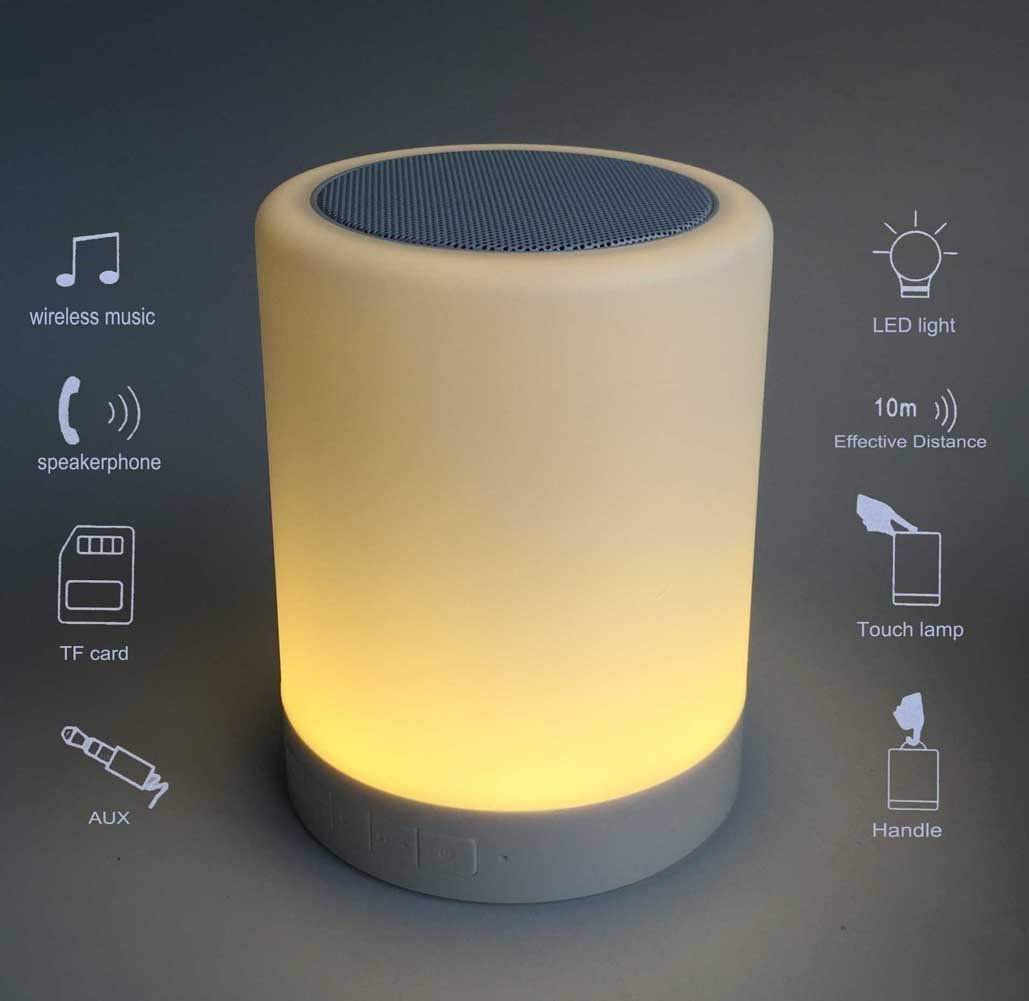 smart lamp with speaker