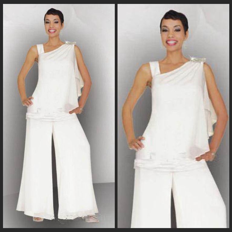 casual mother of the bride pant suits