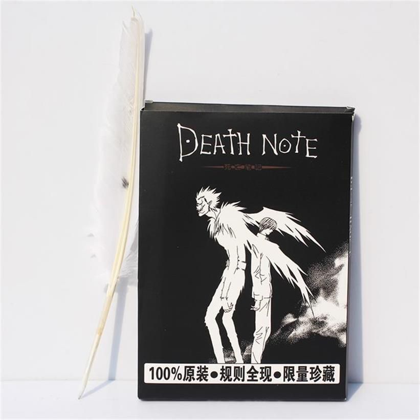 acheter pas cher new death note cosplay notebook feather pen livre anime journal decriture du 5 15 fr dhgate