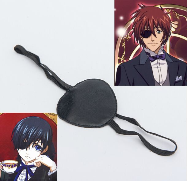 Grosshandel Grosshandels D Gray Man Lavi Black Butler Ciel Anime Cosplay Schwarze Augenklappe Blindfold Augenzellen Augenmaske Brillen Von Vincant