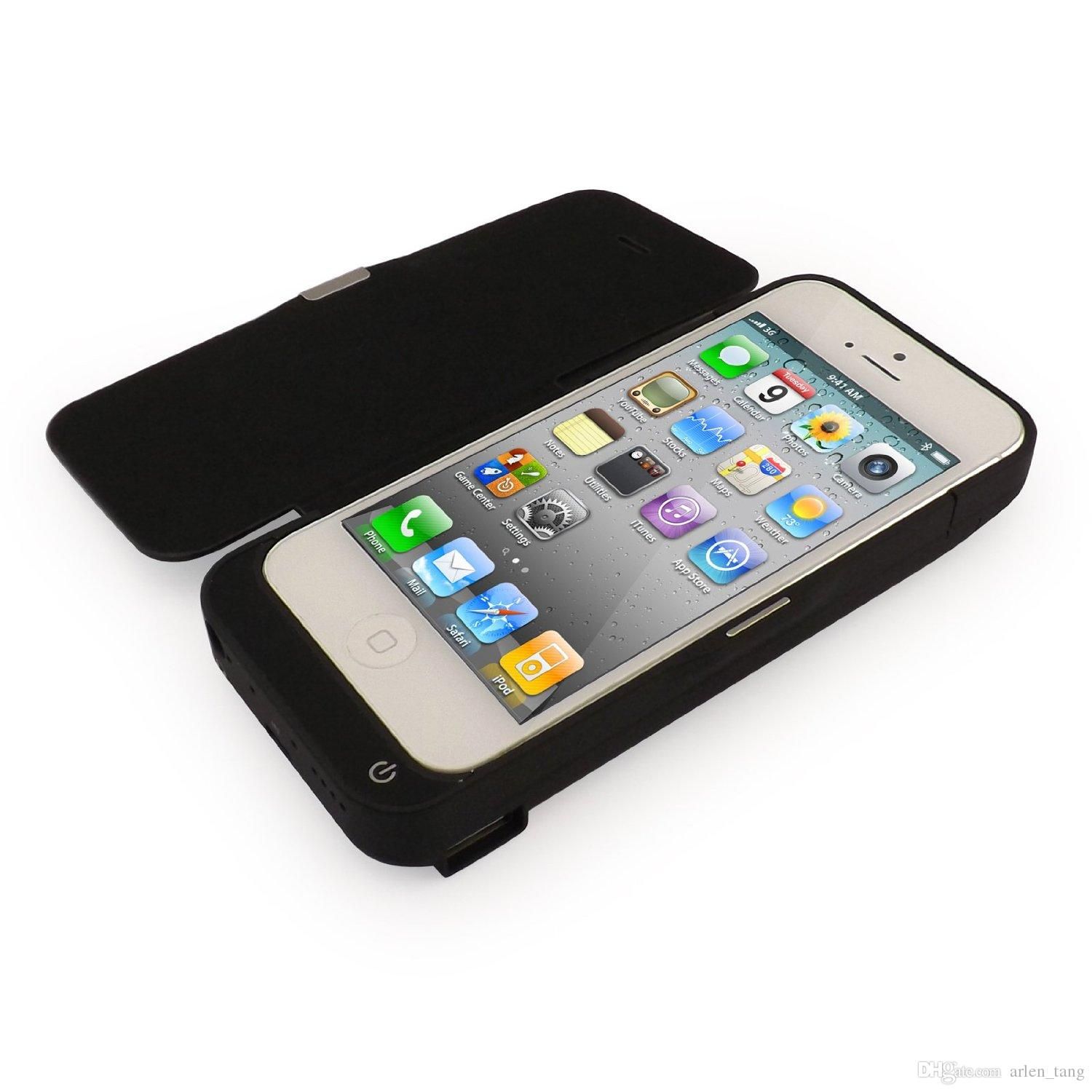 4200mAh Cargador de batería de externo protector tapa con con soporte de