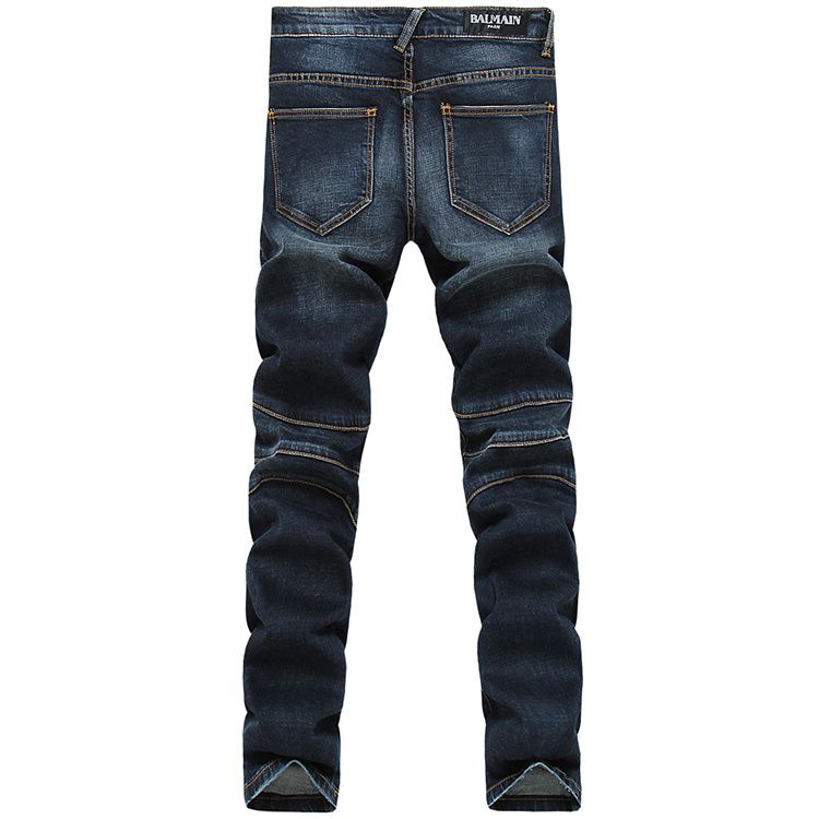 21 Balmain Men Jeans Fit Type Regular Fashion Men Male Straight Slim Leg Denim Trousers Men Pants Blue Jeans Bp From Topbrandfactory 55 84 Dhgate Com