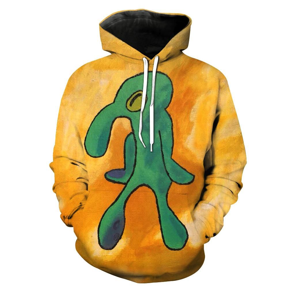 Primavera Otoño Impresión 3d Sudaderas Negrita Brah Calamard Primavera Otoño Impresión 3d Sudaderas Negrita Brah Calamard