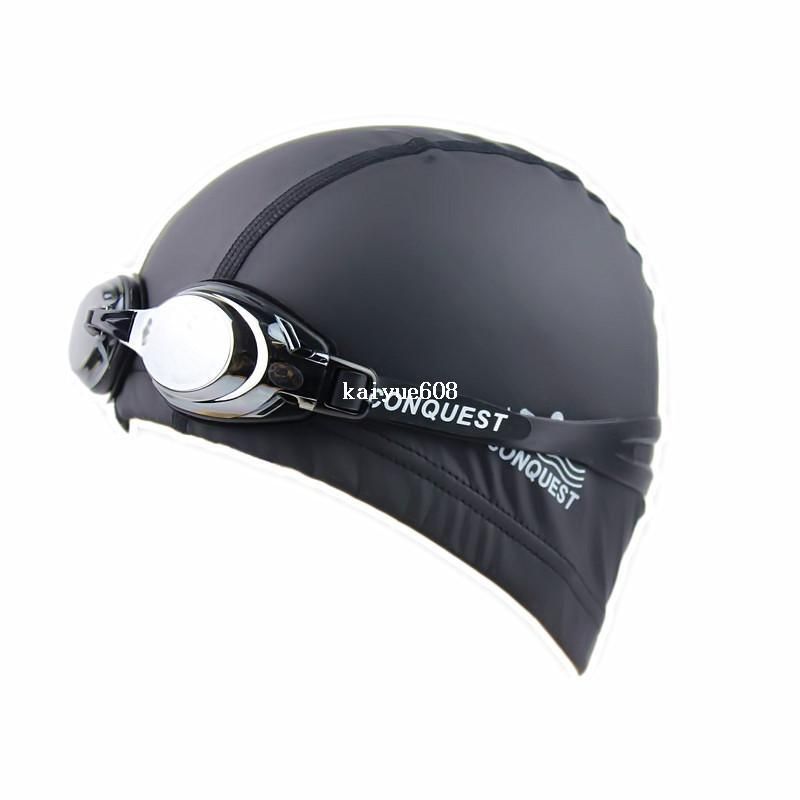 swimming cap goggles