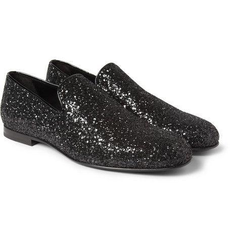 black crystal shoes