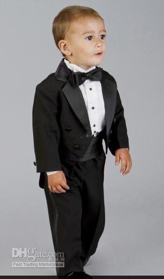 Black tuxedo for baby boy Clearance