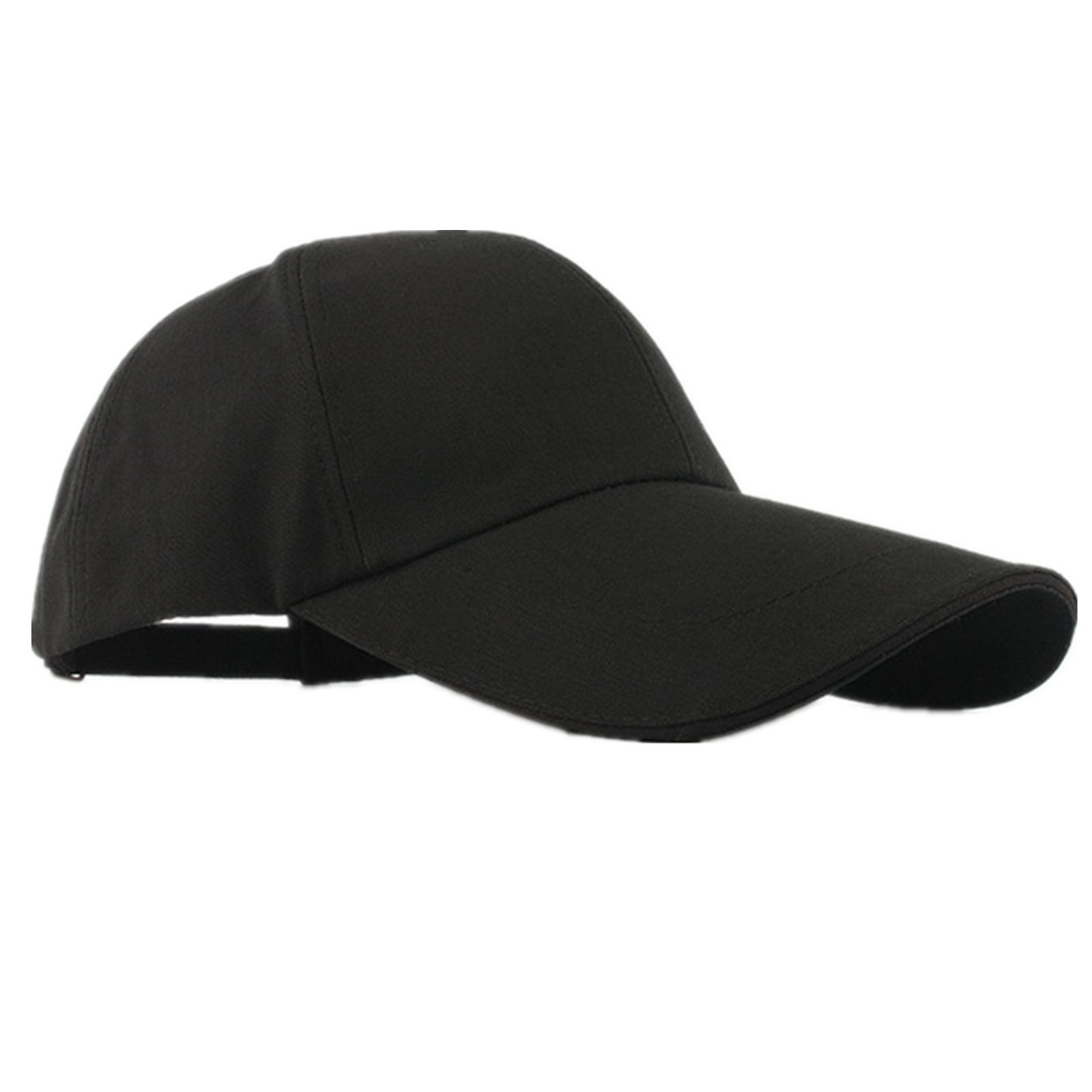 womens long bill caps