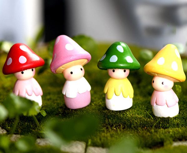 fairy mushroom garden ornaments