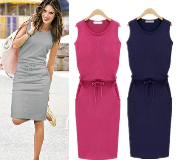 women's sleeveless summer dresses
