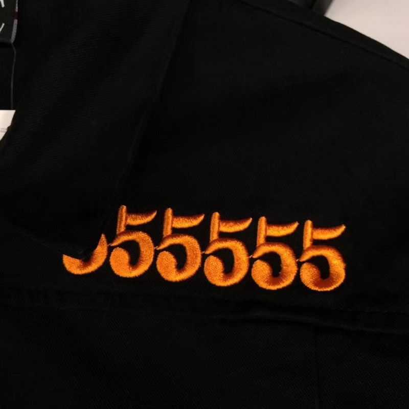 17FW VLONE JAIL Chaquetas 55555 V 