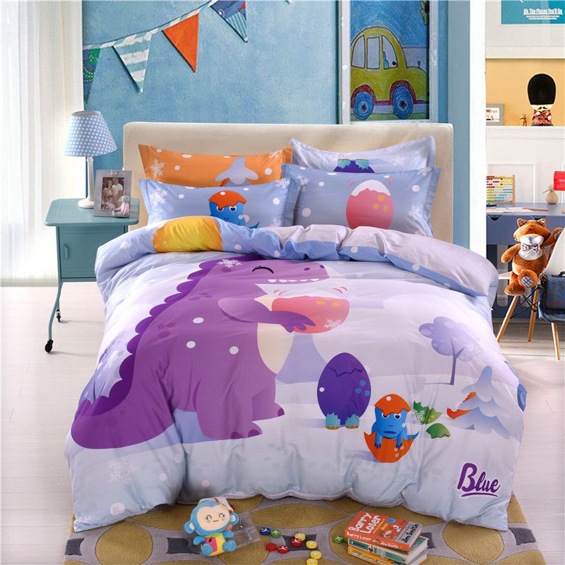 Cute Boy Girl Children Kids Bedding Sets With Pure Cotton Quilt Pillow Bed Covers High Quality For Child Cheap Kid Bedding Sets Comforters For Boys