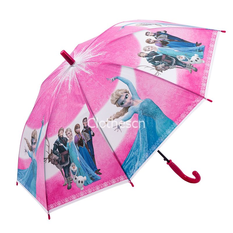 Congelado Paraguas La lluvia y sol de la manera Prueba congelada linda de envío