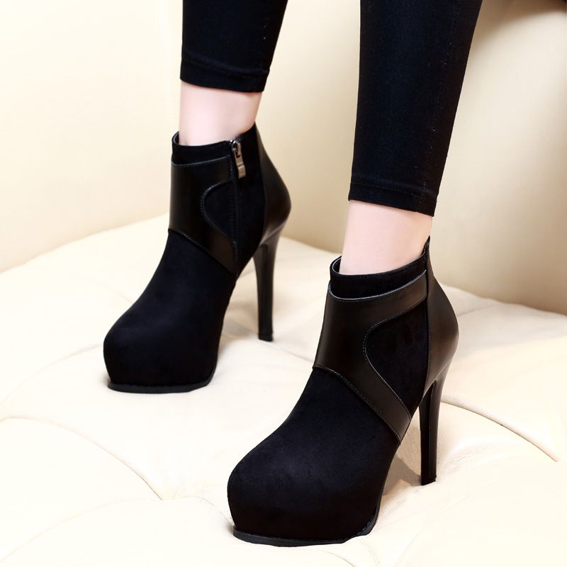 sexy high heel ankle boots