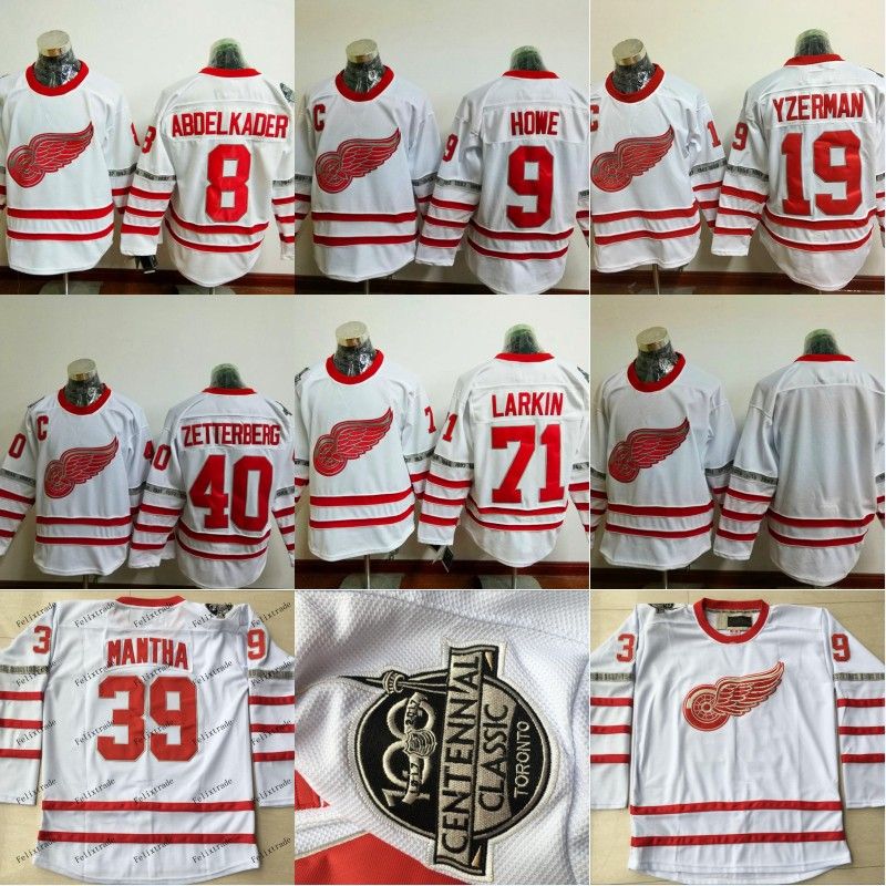 detroit centennial jersey