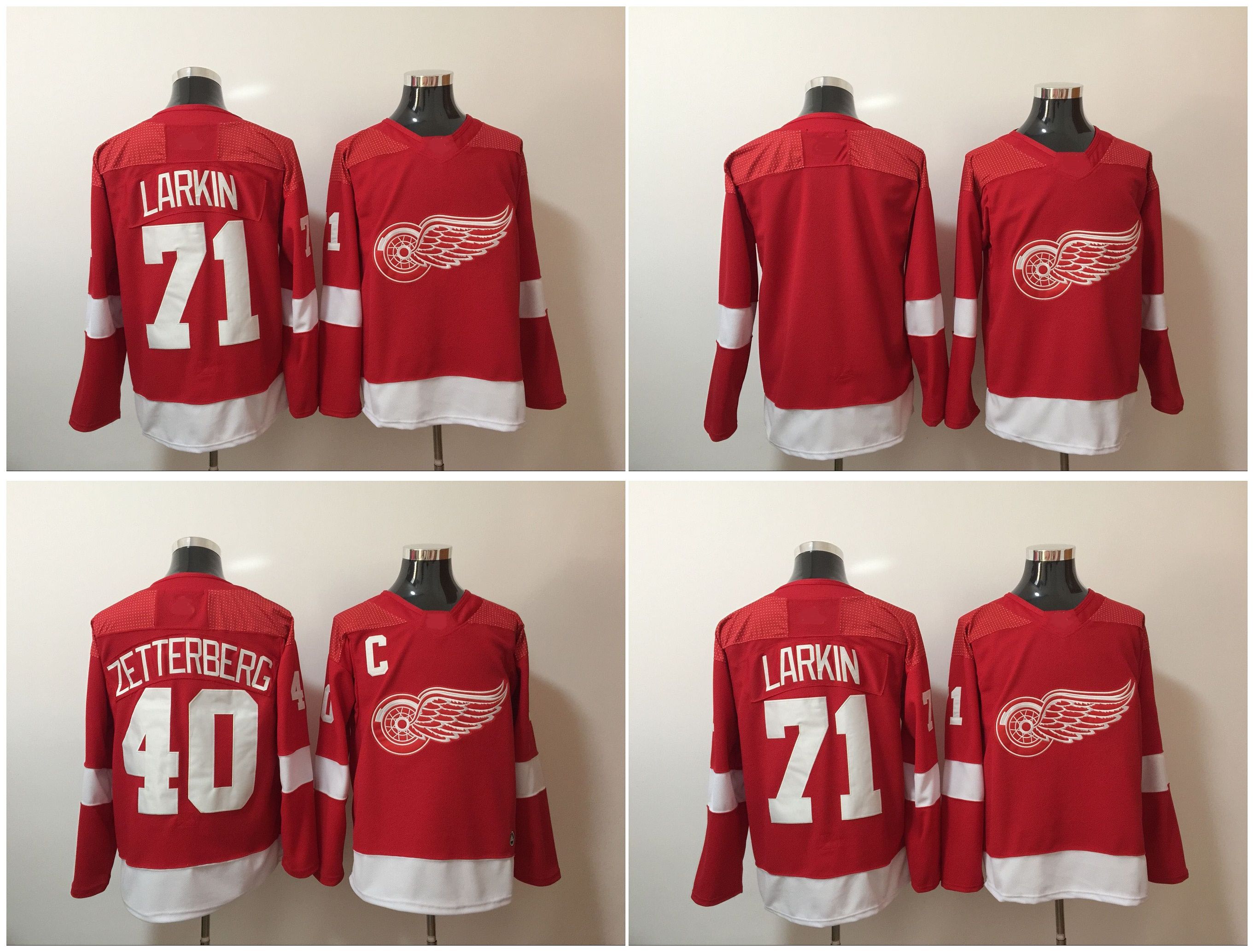 detroit red wings blank jersey