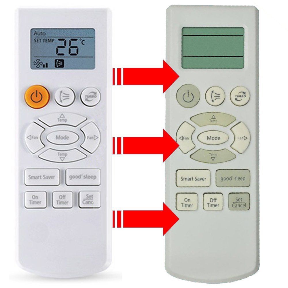 Retail And Wholesale For Generic Replacement Air Conditioner Remote