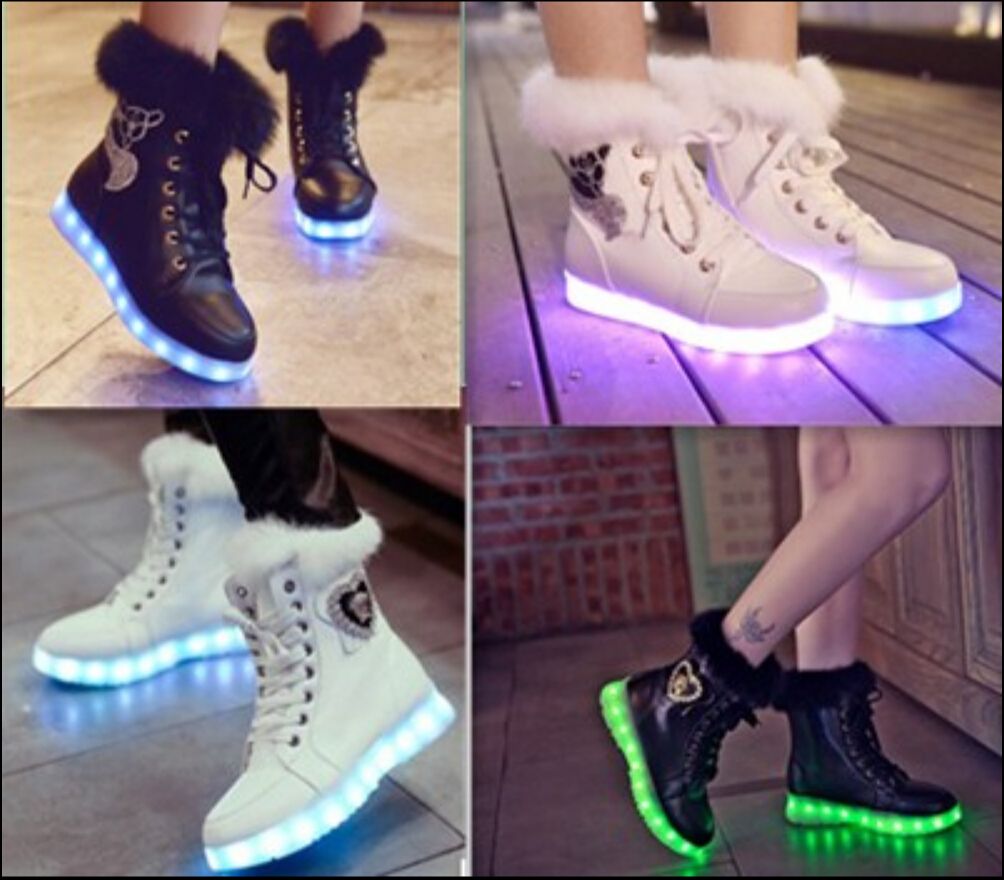 led shoes for womens