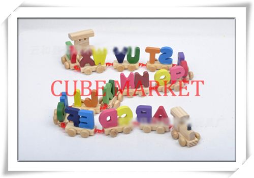 wooden train letters wholesale