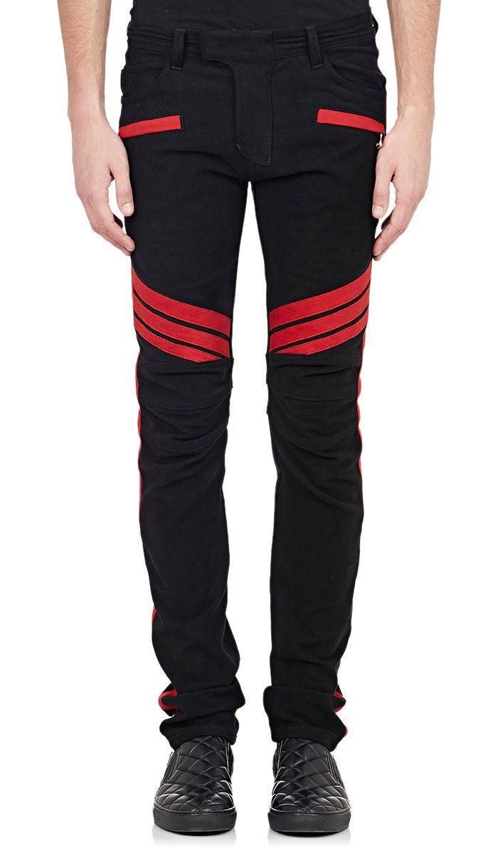 New Winter BALMAIN Jeans Male Young 