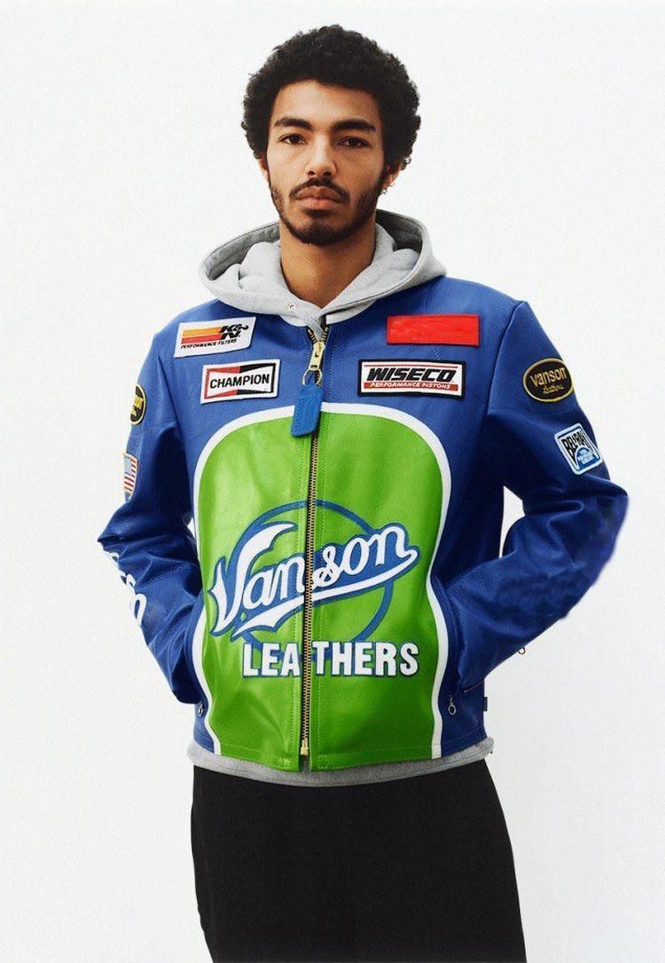 vanson leather star jacket