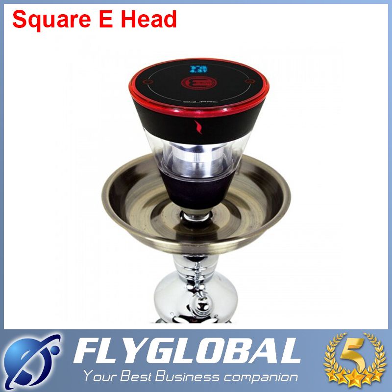 2015 New Products Square E Head Electronic Hookah Bowl E Hookah Head E