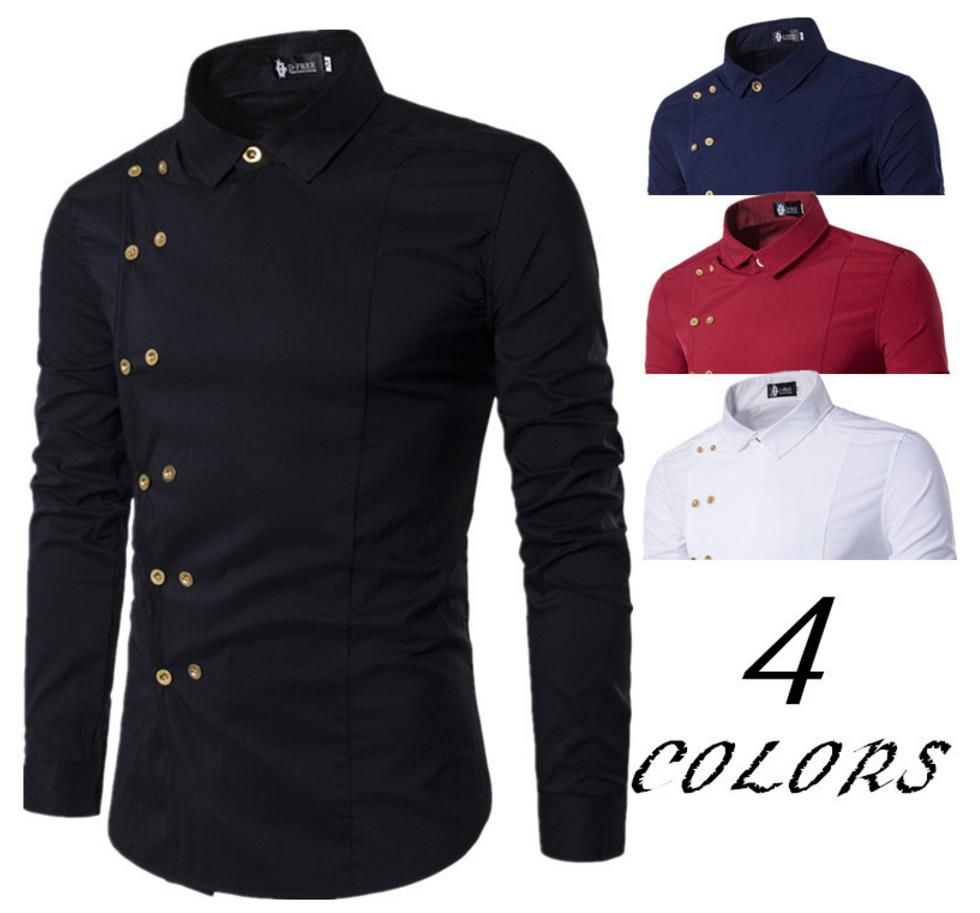 button down collar shirts casual