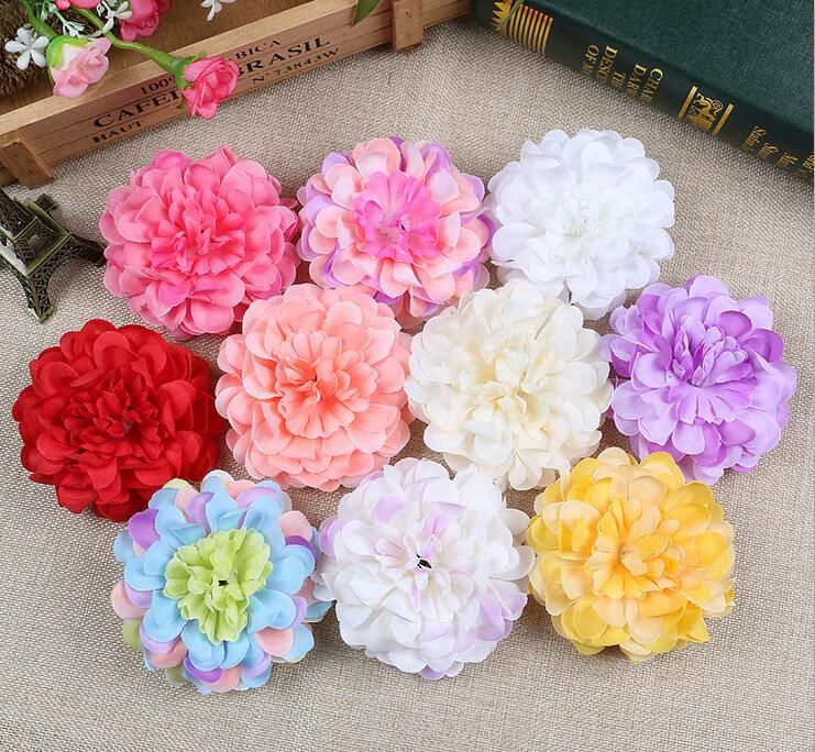 plastic flower heads