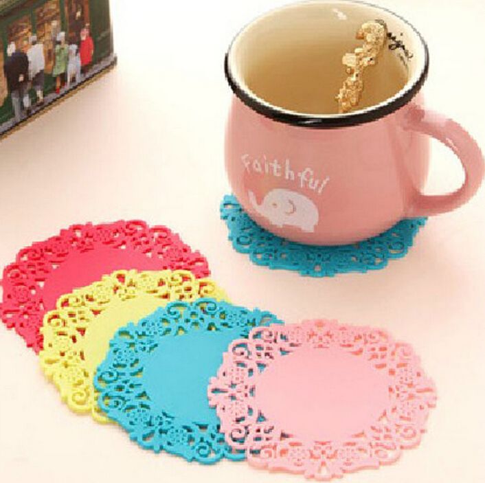 2019 In Stock Creative 2015 Coffee Silicone Mats Placemats For