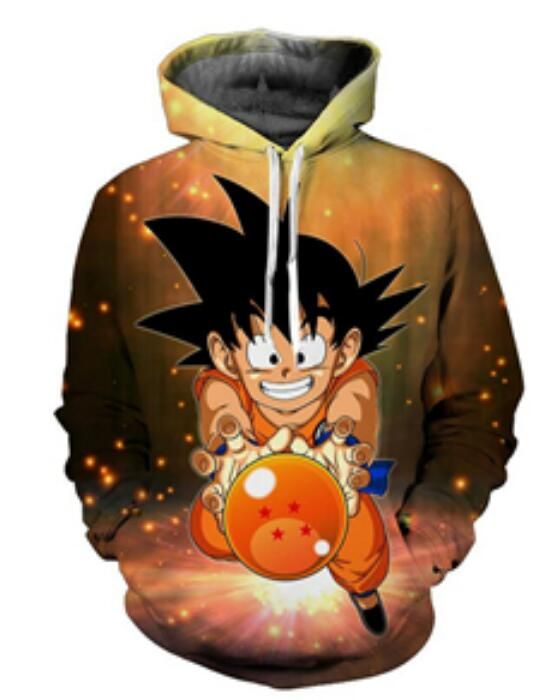 Compra Nueva Moda Parejas Hombres Mujeres Unisex Dragon Ball Z Goku 3D  Sudaderas Con Capucha Suéter Chaquetas Sudaderas Pullover Top S 5XL TT25  Barato | Entrega Rápida Y Calidad | Es.Dhgate