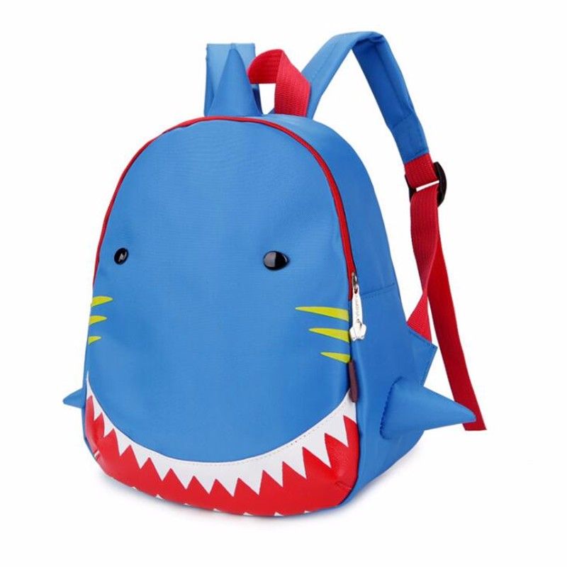 Oarencol Sharks Dark Blue Whale Hammerhead Watercolor Wave Animal Cartoon Fish Backpacks Bookbags Daypack Travel School College Bag for Womens Girls Mens Boys Teens 