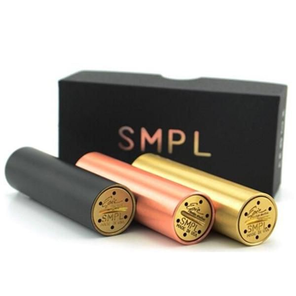 Authentic SMPL Mod Mech Mod Red Copper SMPL Mechanical Mod Ecig 