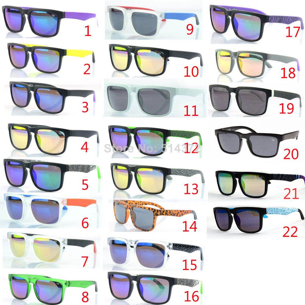 50pcs / lot ÓPTICA KEN BLOCK HELM Gafas sol deportivas con packs originales marca gafas de