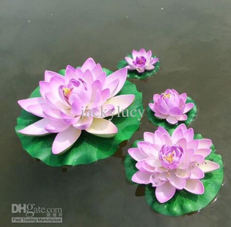 2021 29 CM Diameter Big Size Artificial Simulation Lotus Flower For ...