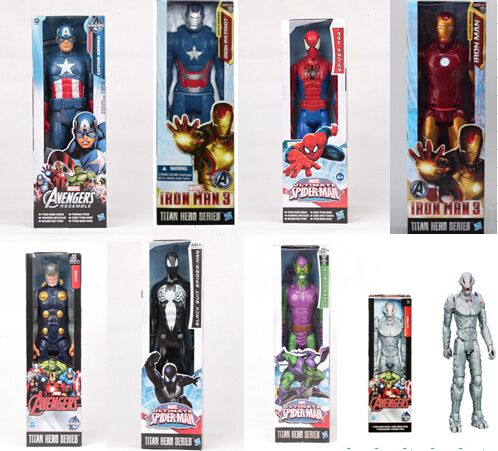 Compre Figuras De Acción The Avengers 2 Marvel Spiderman Iron Man 3 Caption America Darth Vader Verde Duende Figura PVC 12 Muñecas De Juguetes Para Niños De DHL A 5,61 € Del Huacheng01 | DHgate.Com