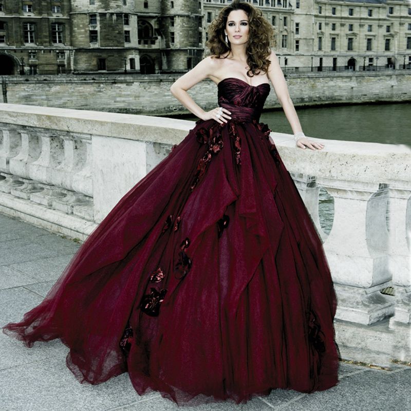robe mariage gothique