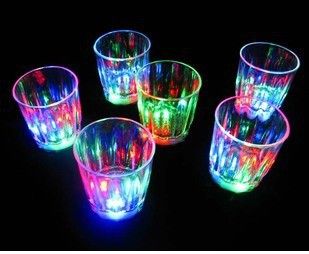 Led Shot Glass Flashing Shot Glasses Luminous Cup Birthday Party