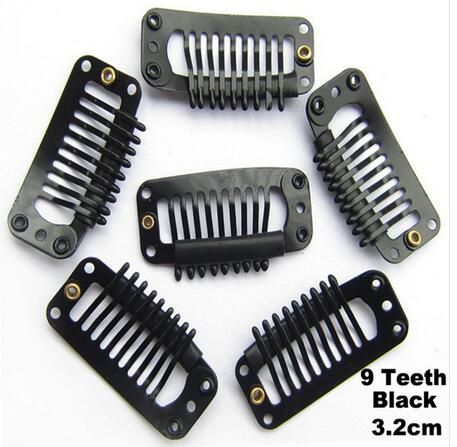 Acheter Pas Cher / Clips De Perruque 32mm Cheveux Extension Clips Noir  Couleur Snap Clips Pour Extension De Cheveux I Shape Clips De Perruque Du  9,68 € | Fr.Dhgate