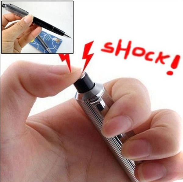 Novelty Electric Shock Pen Kuso Prank Trick Shocking Ball Point Pen Gag Joke