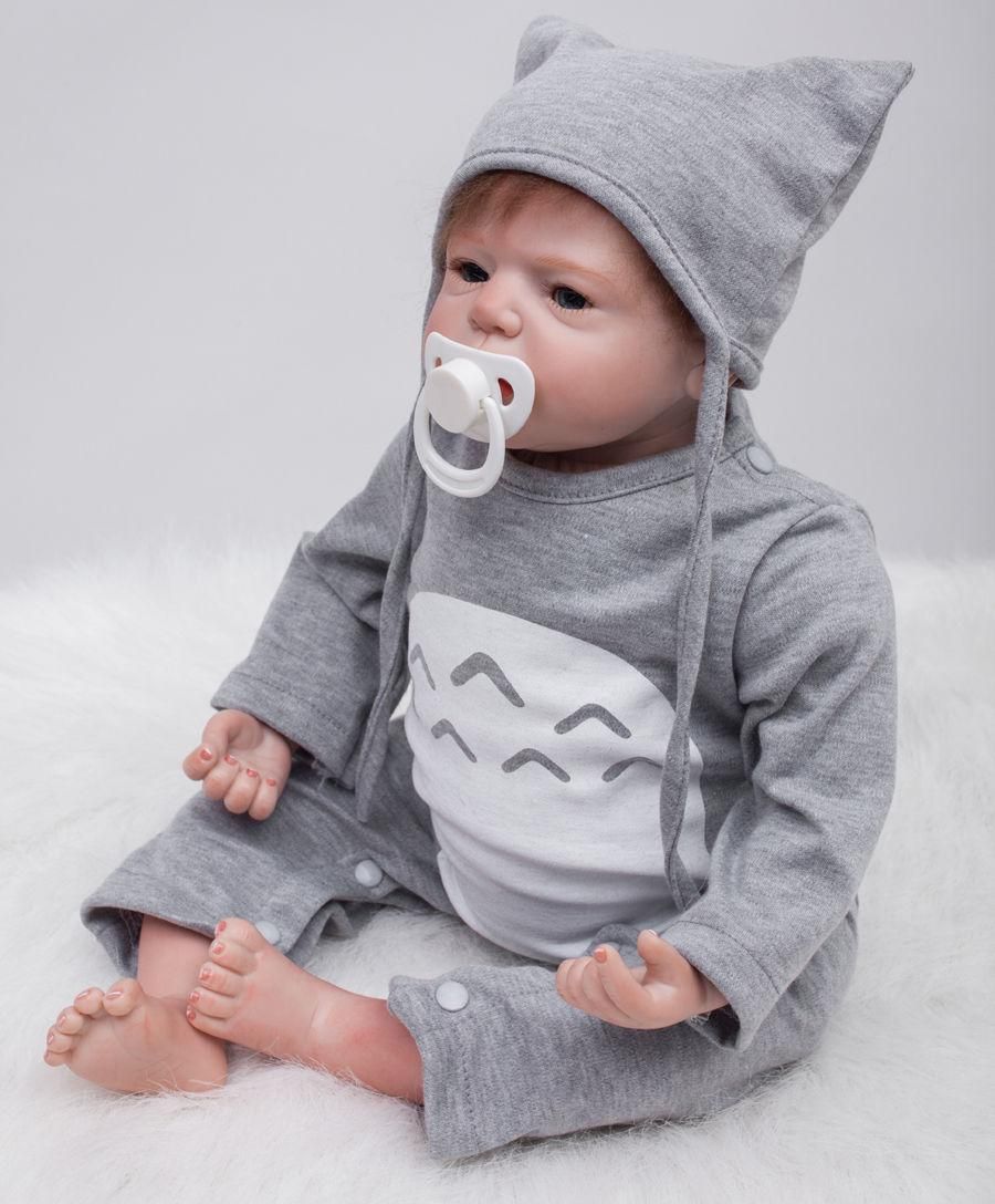 bébé reborn garçon en silicone