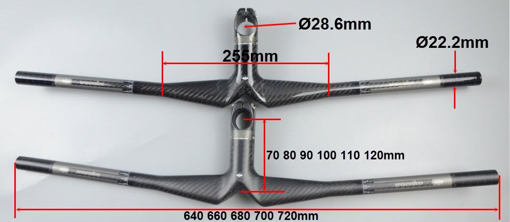 flat bicycle handlebars