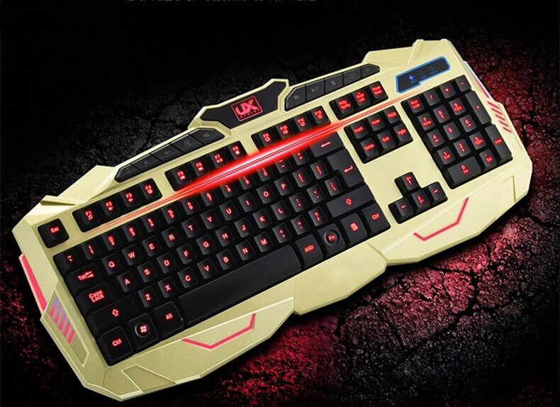 Discount Gaming Keyboard Mouse Combos Mechanical Keyboard Ergonomic