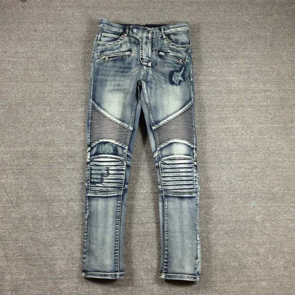 biker denim joggers