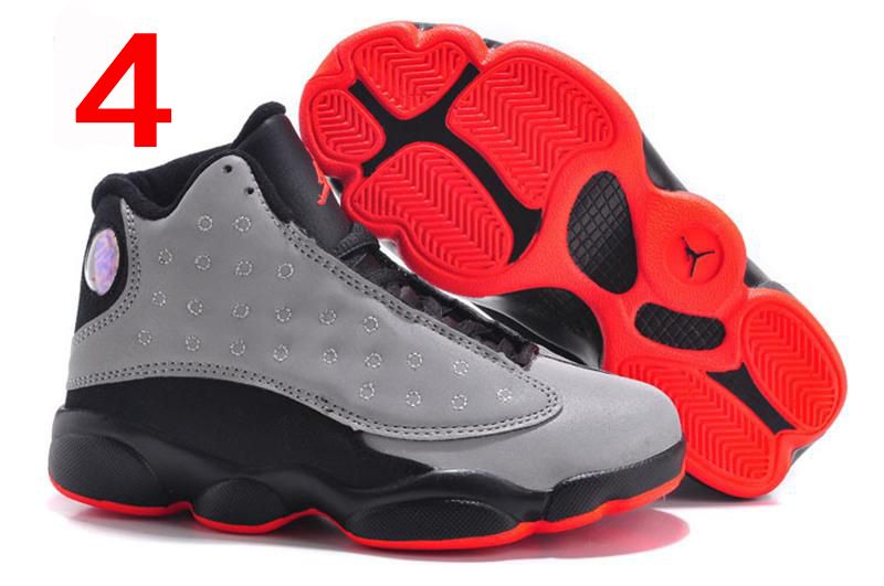 2016 New Nike Air Jordan 13 Xiii Retro Childrens Shoes Boys Girls Basketball Shoes Kids High 