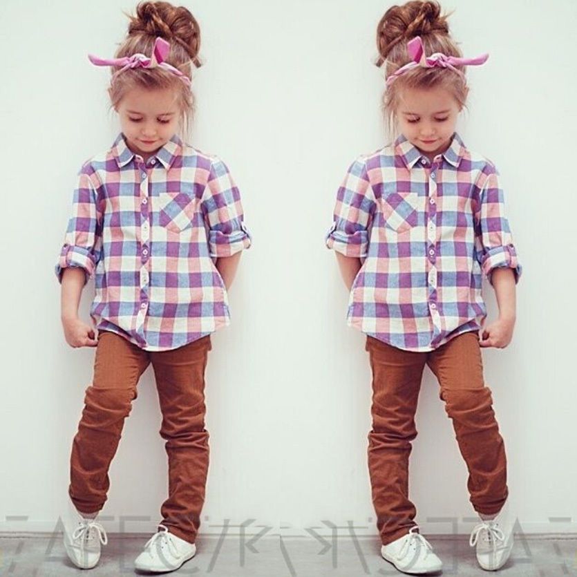 Camisas de cuadros para niños Clearance