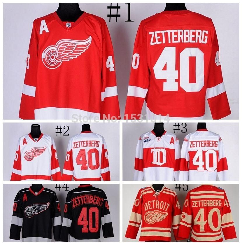 red wings black ice jersey