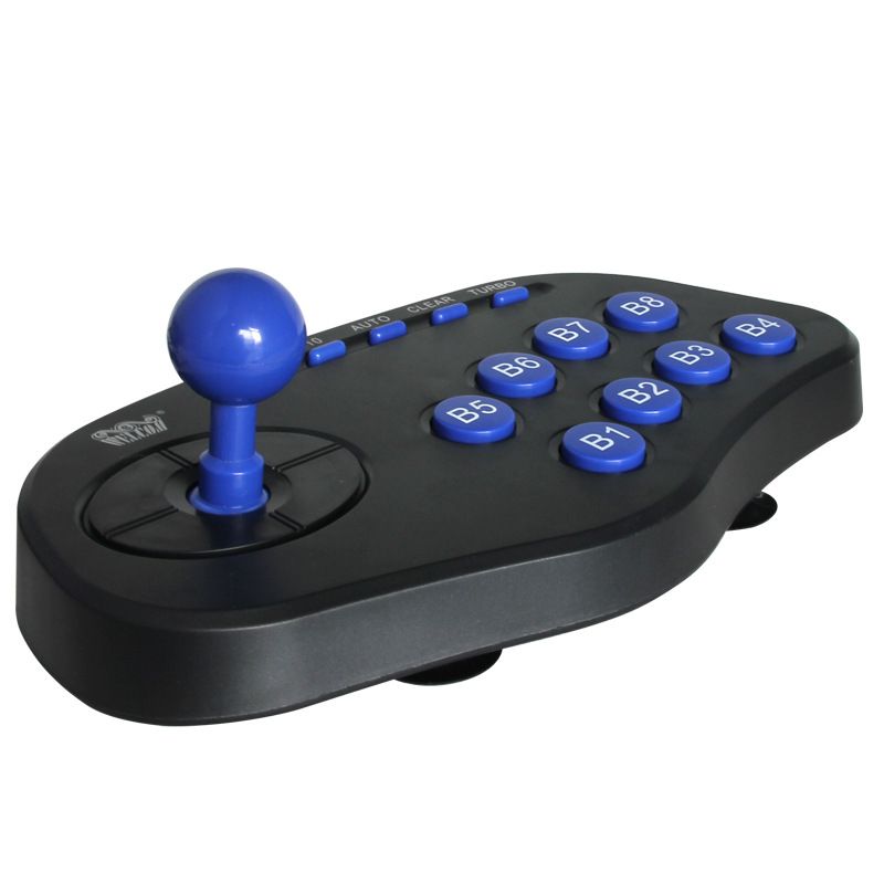 USB Arcade Joysticks Controller Gamepad With Double Vibration Single Joystick For PC Game Pc