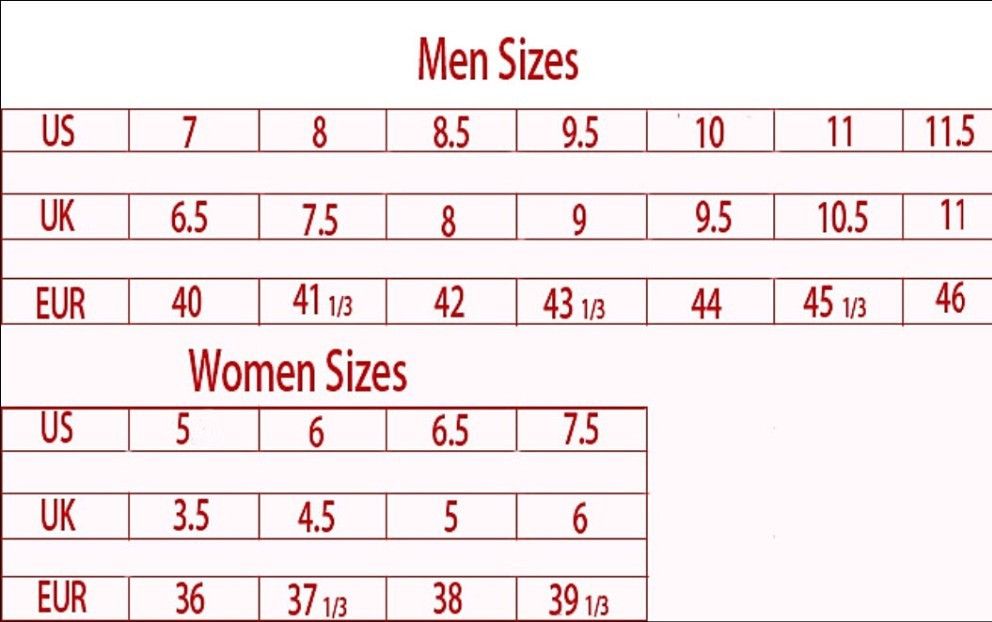 9.5 us mens to eu