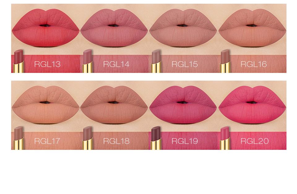O.TWO.O Matte Lipstick Lips Makeup Long Lasting Kissproof Lip Gloss